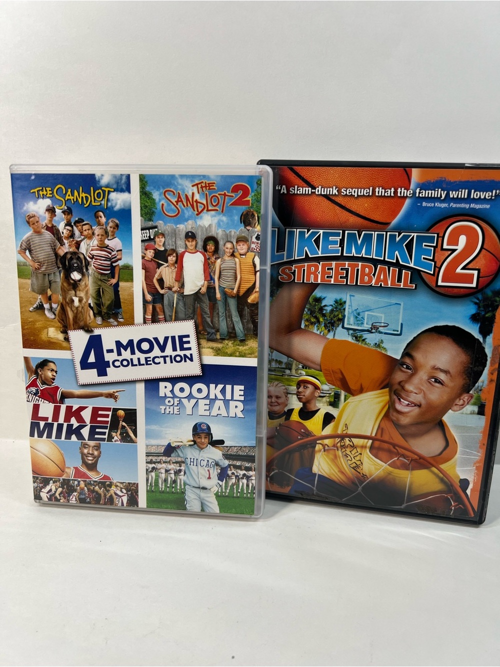 5-Movie Collection DVD (Sandlot 1&2, Like Mike, Rookie) + Like Mike 2